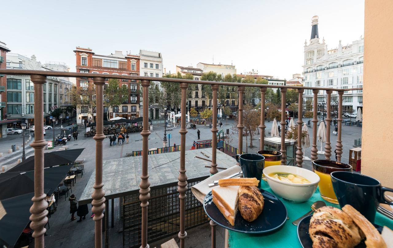 Apartmán Plaza Santa Ana Madrid Exteriér fotografie